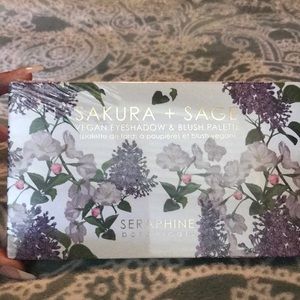 Sakura + Sage - Vegan Eyeshadow + Brush Palette